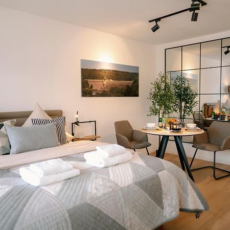 Ferienwohnung Möhnestube mit Seeblick, Pool und Sauna Möhnesee Exterior foto